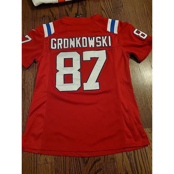 Nike Rob Gronkowski New England Patriots Jersey Womens Size Small Football - Picture 1 of 8